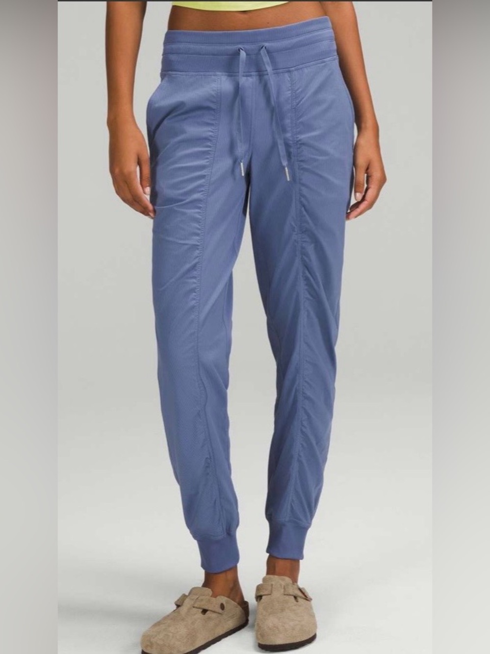 NWT Lululemon Dance Studio Mid-Rise Jogger in Water Drop size 14